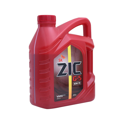 ZIC G-5 80W-90 API GL-5 Gear Oil (2.5L)