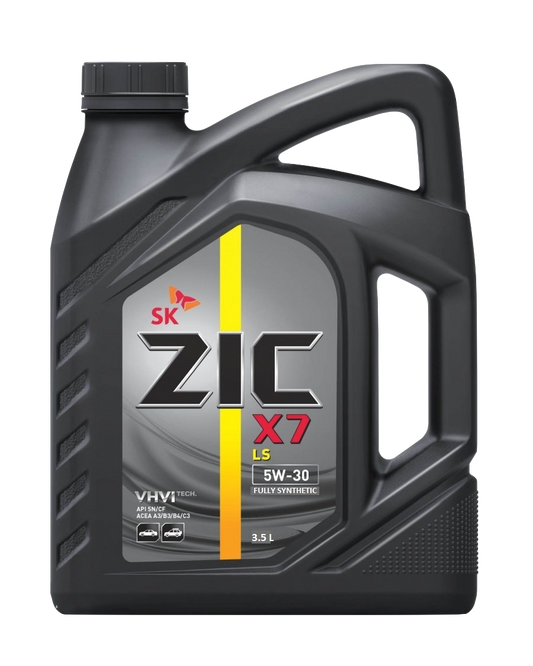 ZIC X7 LS 5W-30 API SN VHVI Technology Fully Synthetic Engine Oil (3.5L)