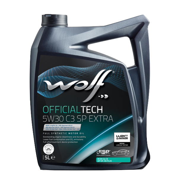 WOLF OFFICIALTECH 5W30 C3 SP EXTRA (5L)