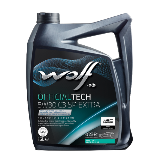 WOLF OFFICIALTECH 5W30 C3 SP EXTRA (5L)