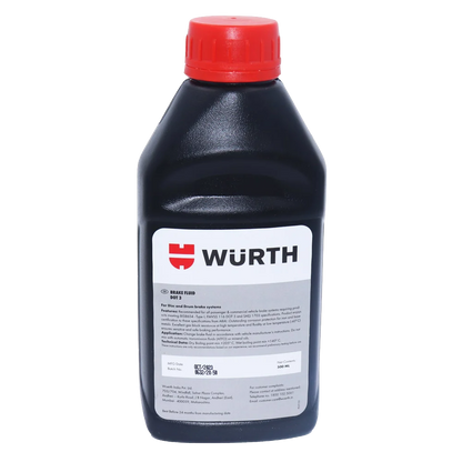 Wurth Brake Fluid Dot 3 (250-500ml)